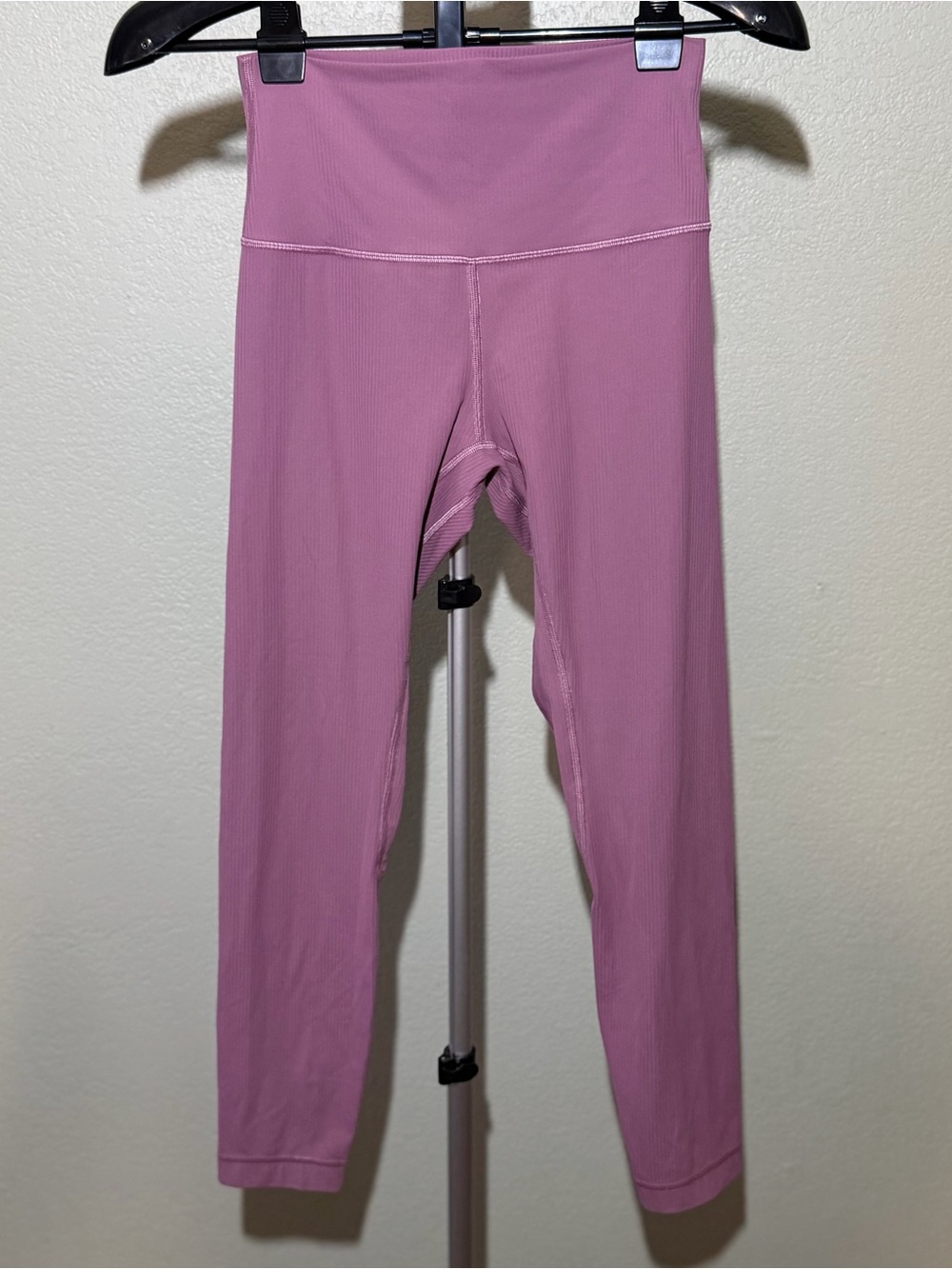 lululemon athletica Ribbed High-Waist Leggings - Mauve